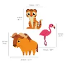 Zoo Animals Wall Stickers — photo 2