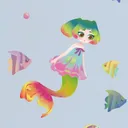 Mermaids Wall Stickers — photo 3