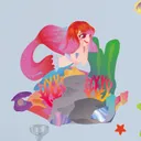 Mermaids Wall Stickers — photo 4