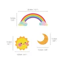 Sun & Moon Wall Stickers — photo 2