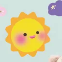 Sun & Moon Wall Stickers — photo 3