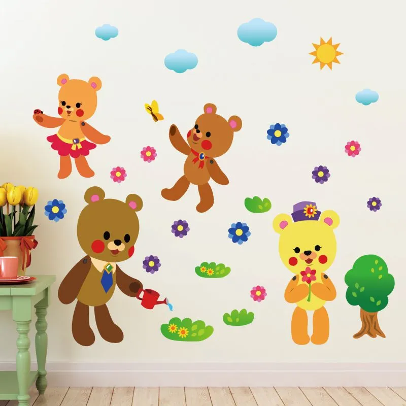 Teddy Bears Wall Stickers