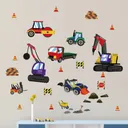 Construction Trucks v2 Wall Stickers — photo 1