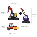 Construction Trucks v2 Wall Stickers — photo 2