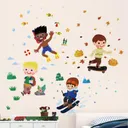 Boys In Seasons Wall Stickers — photo 1