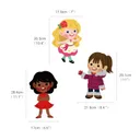 Girls In Seasons Wall Stickers — photo 2