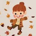 Girls In Seasons Wall Stickers — photo 5