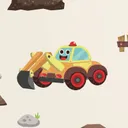 Construction Trucks v3 Wall Stickers - Kids Collection — photo 6
