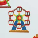 Amusement Park Wall Stickers — photo 4