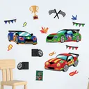 Racing Cars Wall Stickers — photo 1
