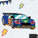 Racing Cars Wall Stickers — photo 3