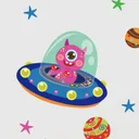 Aliens & UFO Wall Stickers — photo 4