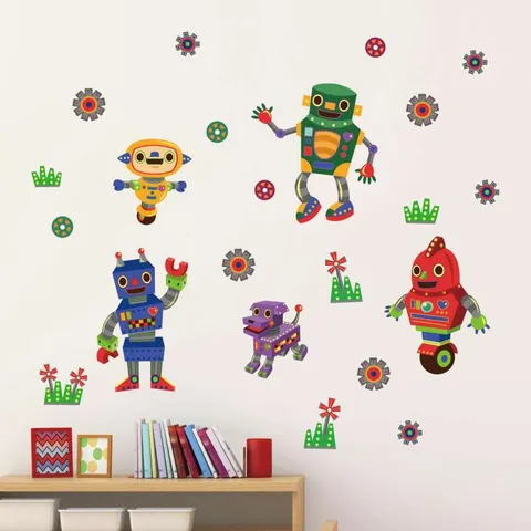 Robots Wall Stickers