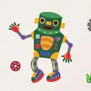 Robots Wall Stickers — photo 5