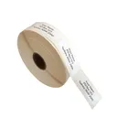 White Address Labels Roll — photo 2